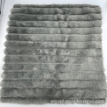 Skin Friendly Anti Static Plush Sofa Cushion Cover